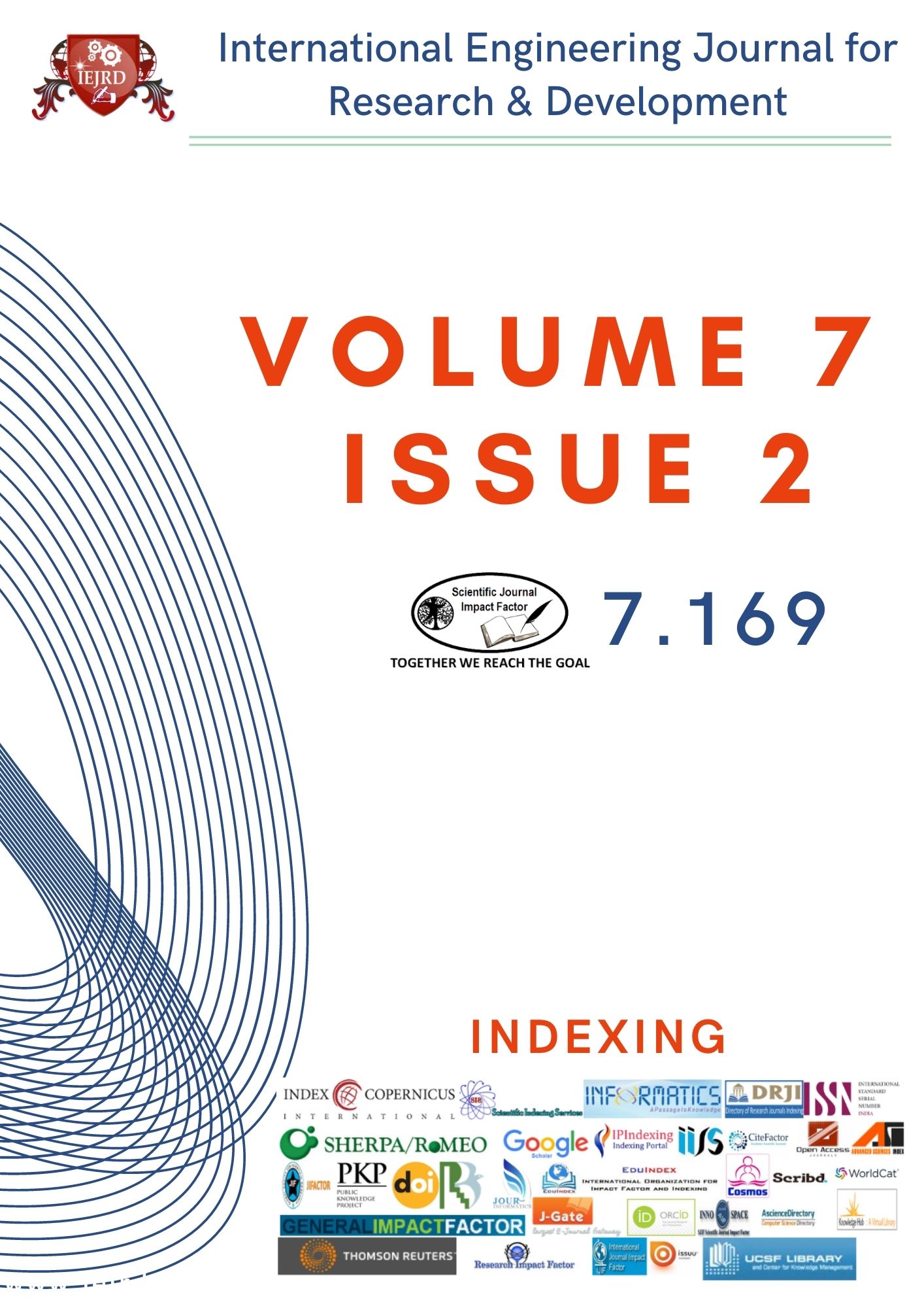 					View Vol. 7 No. 2 (2022): VOLUME 7 ISSUE 2
				