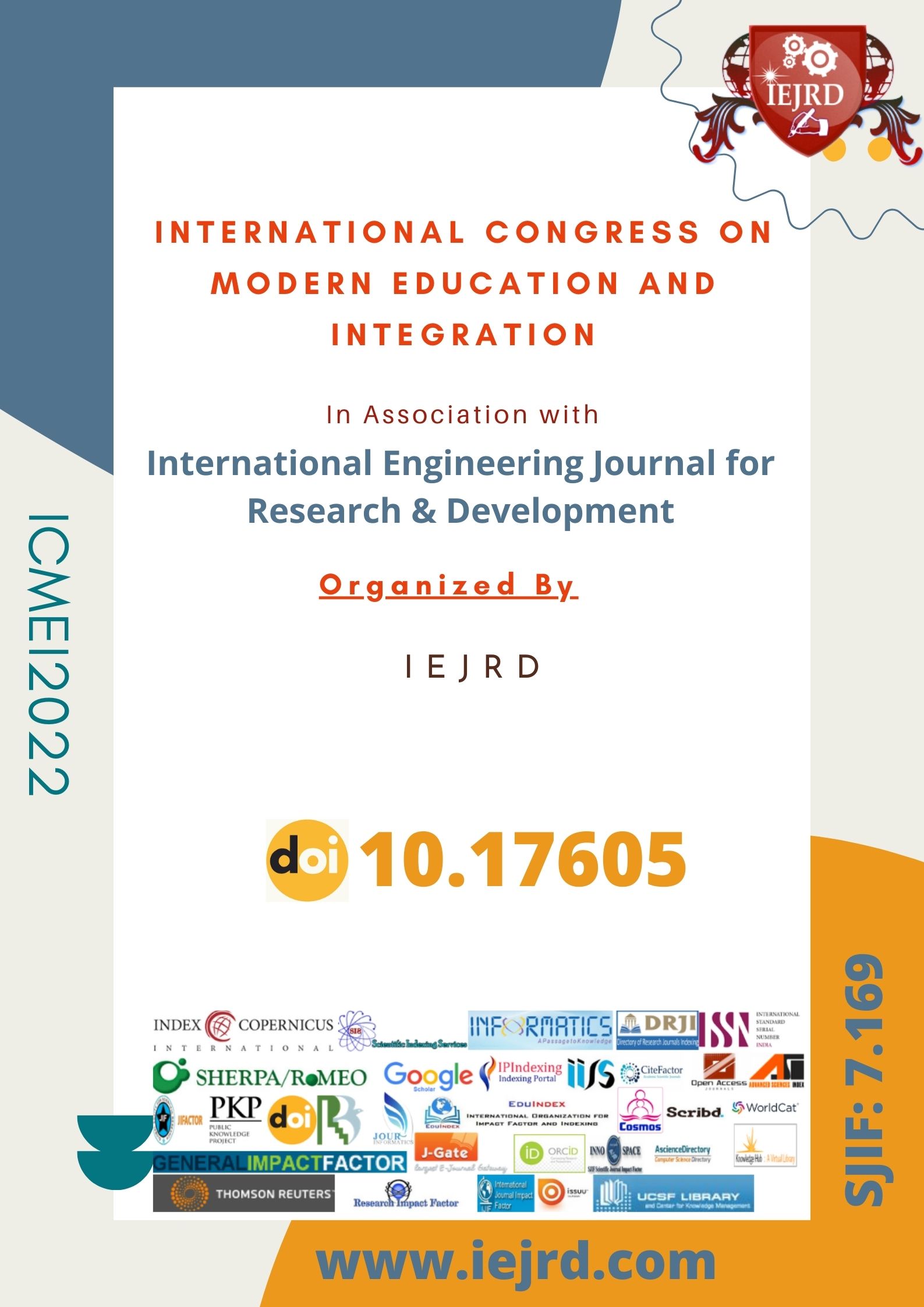 					View Vol. 7 No. ICMEI (2022): INTERNATIONAL CONGRESS ON MODERN EDUCATION AND INTEGRATION
				